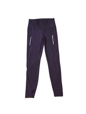 Member's Mark Womens S Everyday High Rise Extra Warm Leggings Purple Hiking Camp
